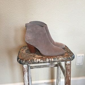 Grey Suede Booties (new with tags)